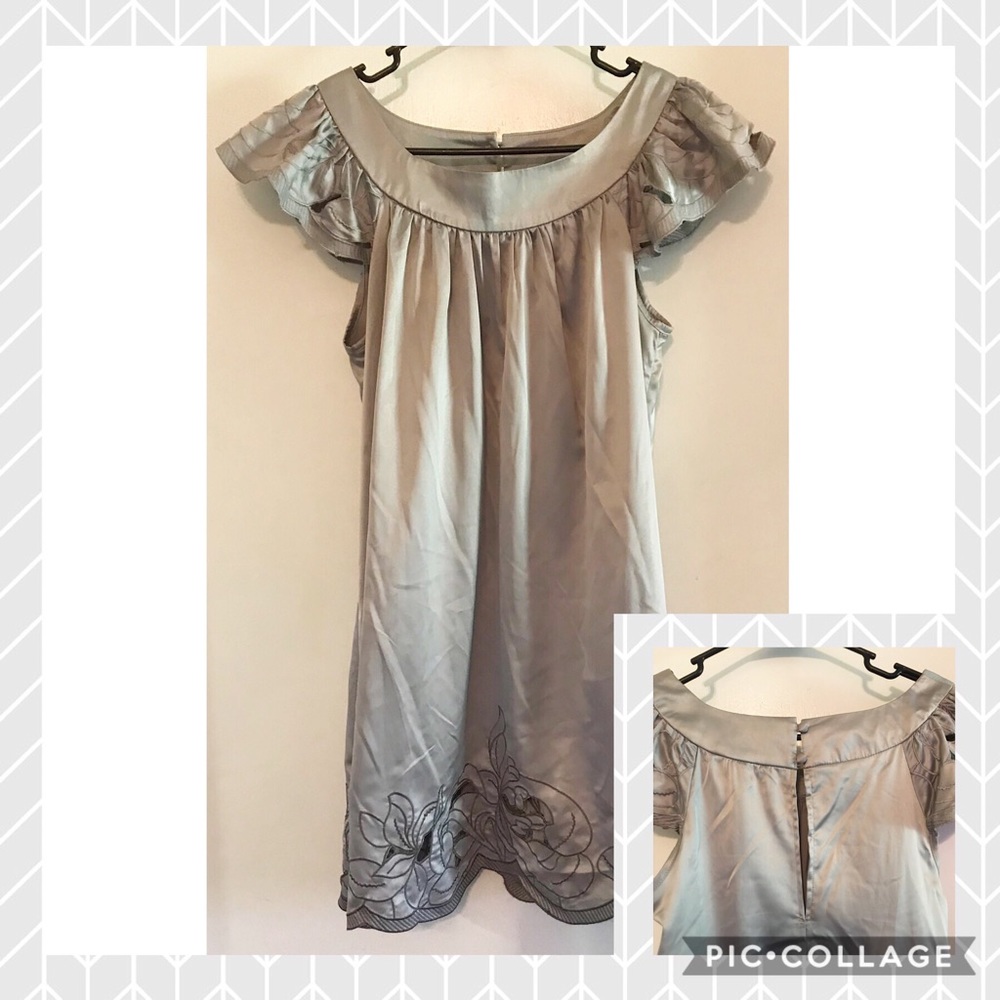 Silver dress